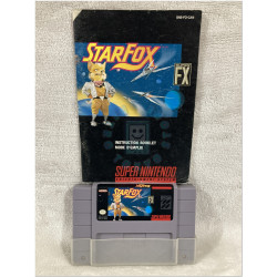 StarFox con manual para Super Nintendo