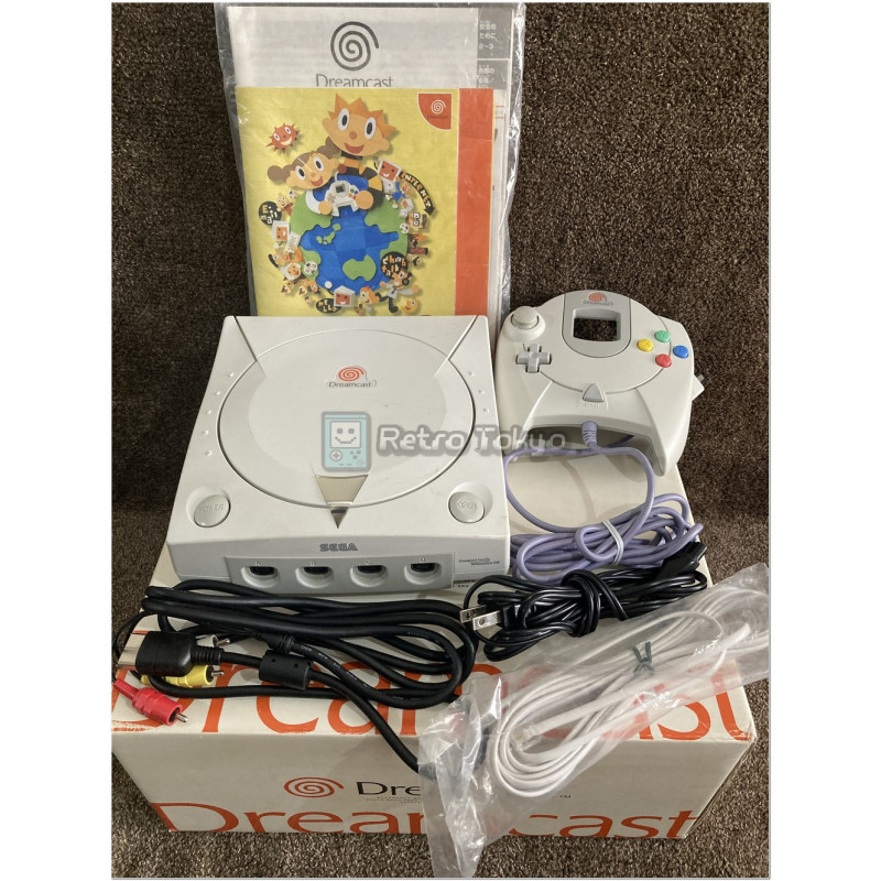 Dreamcast japonesa completa con caja blanca